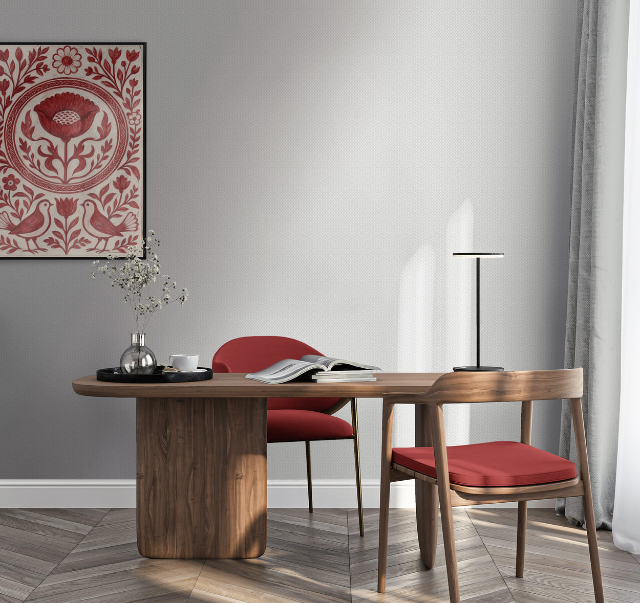 Обои Hygge Сделано в России Златоуст MIR4 008 10,05×1 фото в интерьере